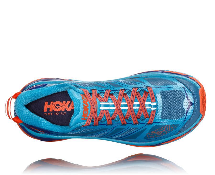 Hoka One One Trailove Tenisky Damske Modre - Mafate Speed 2 - 02419-QYGR